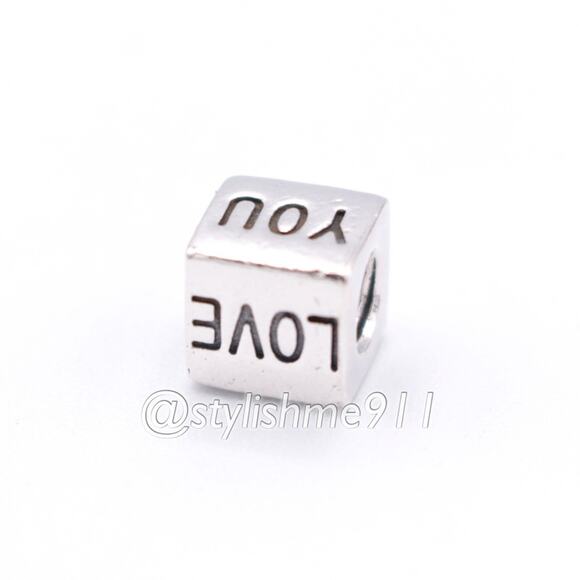 Authentic PANDORA I Love You Charm with 14K Gold - 790200 - Picture 9 of 10